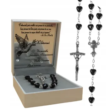 Różaniec z Grawerem – Idealny Prezent na Bierzmowanie i Komunię